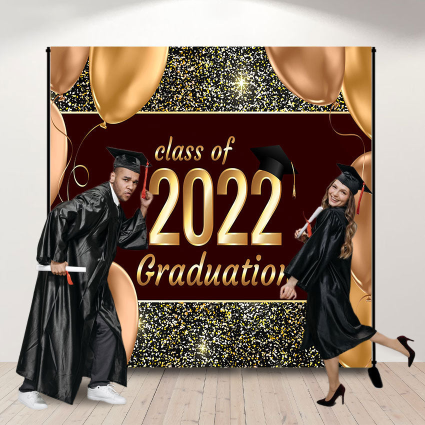 Champagne 2022 Graduation Party Backdrop for Photography Photography P ...