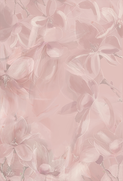 Gorgeous Pink Flower Abstract Photography Backdrop SBH0320