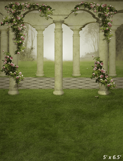 Fantasy Garden Backdrop for Spring Photography SBH0354