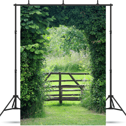 Bright Cozy Green Backdrop for Spring Photography SBH0356