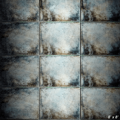 Rusty Metal Wall Backdrop for Grunge Photography SBH0405