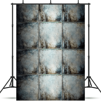 Rusty Metal Wall Backdrop for Grunge Photography SBH0405