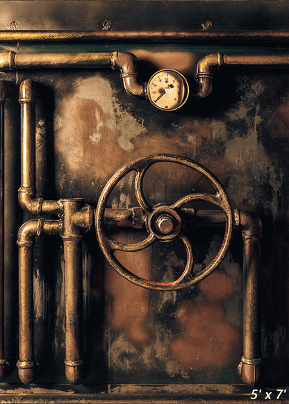 Vintage Steampunk Backdrop for Grunge Photo SBH0436