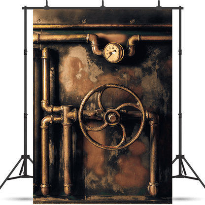 Vintage Steampunk Backdrop for Grunge Photo SBH0436