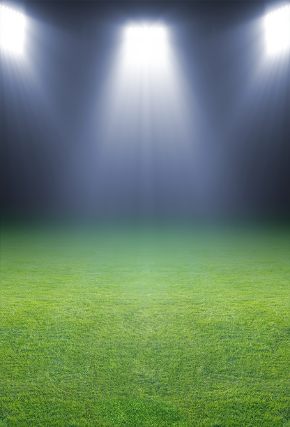 Green Soccer Field Fabric Backdrop for Photoshoot SBH0458