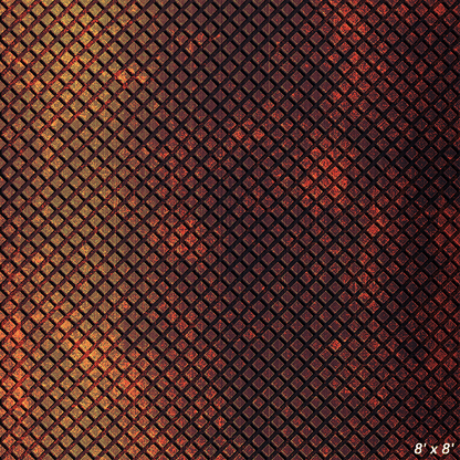 Geometric Grid Rusty Backdrop for Photoshoot SBH0464