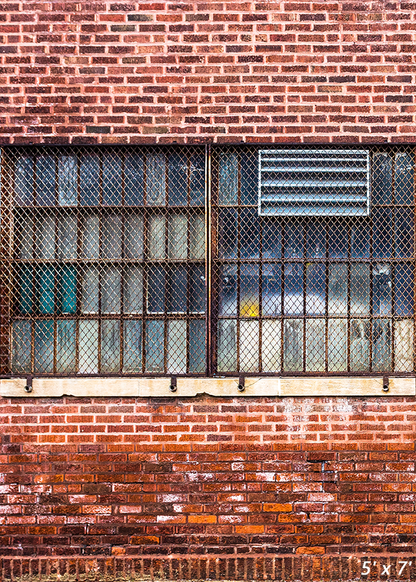 Old Warehouse Brick Wall Backdrop for Photography SBH0345