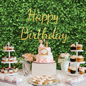 Dark Green Photography Backdrop for Birthday Party