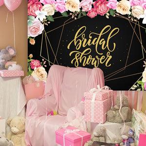 Flower Decoration Romantic Bridal Shower wedding Backdrop Photography