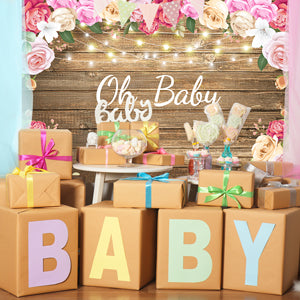 Baby Shower Party Decorations with Beautiful Backdrops and