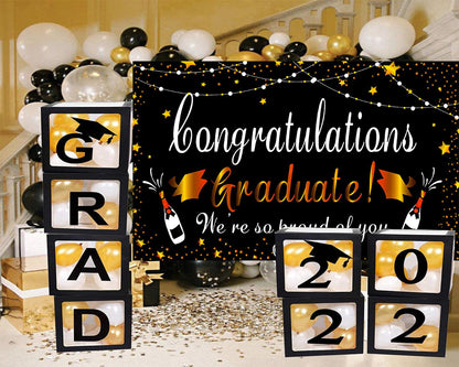 Graduation Celebration Backdrop Graduation Photo Booth Backdrop Graduation Party Decorations TKH1842